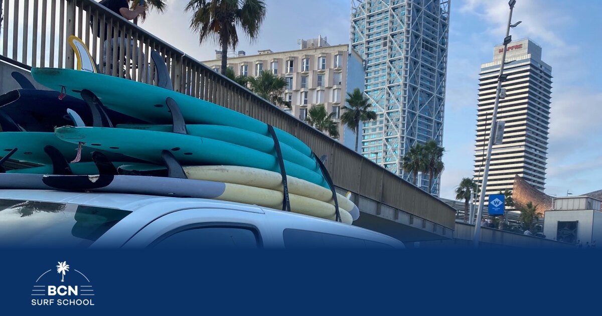 Surfboards bei BCN Surf School in Barceloneta